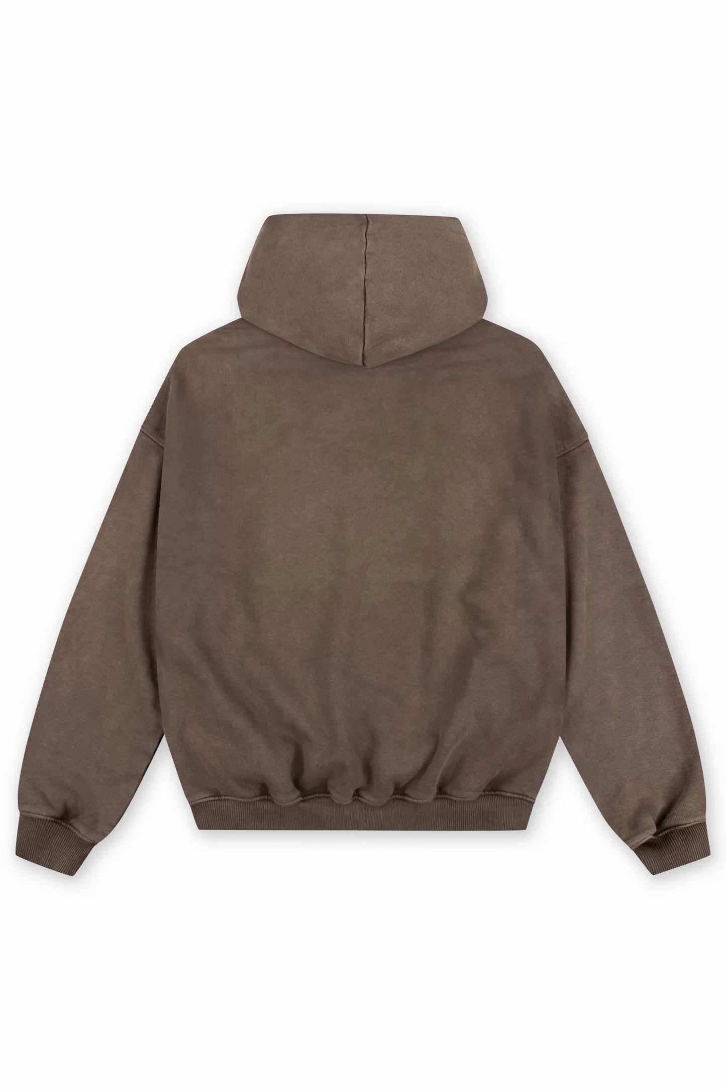 FAVELA-MANCHETTE BROWN SAND WASHED HOODIE