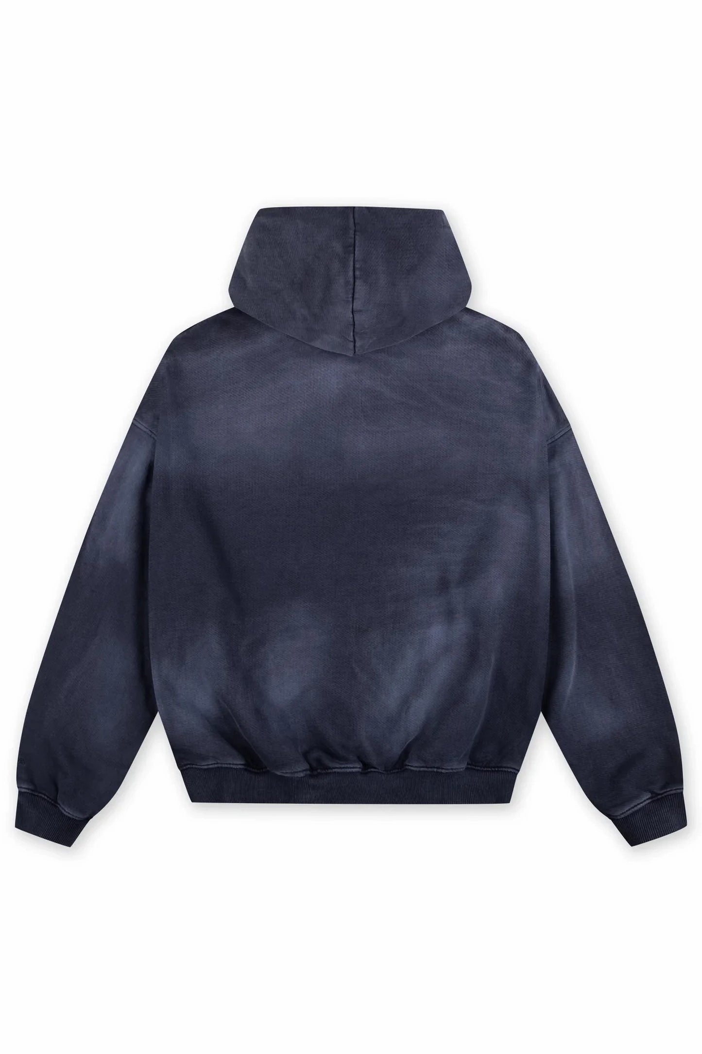 FAVELA- ZIPPER MANCHETTE NAVY SUN DRIED HOODIE