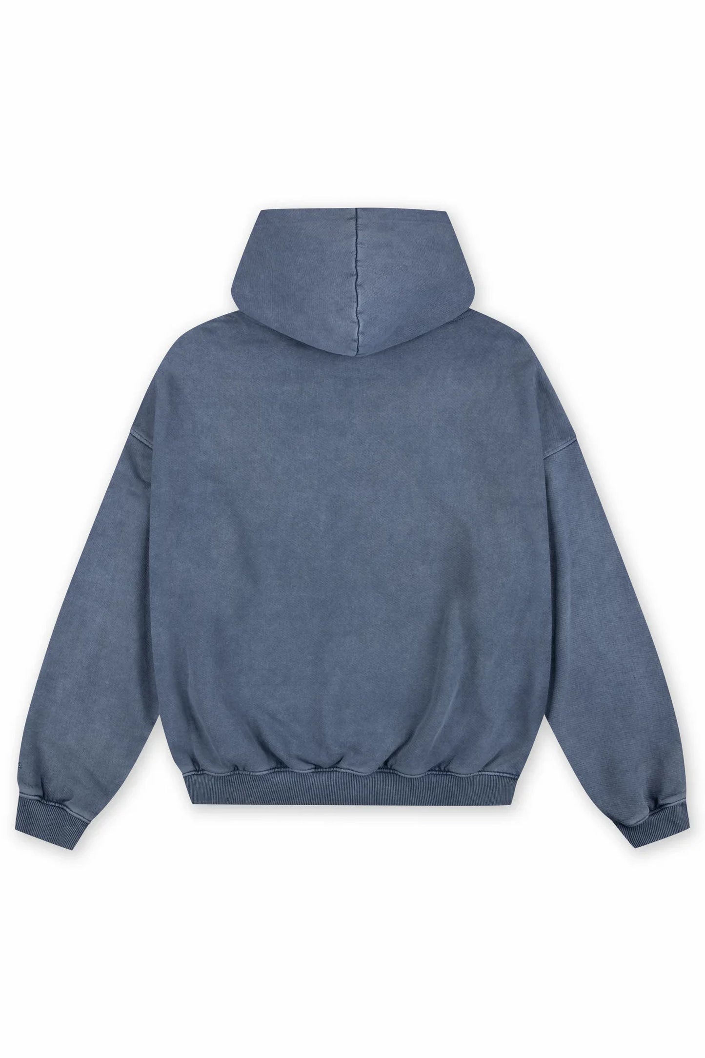 FAVELA-MANCHETTE BLUE SAND WASHED HOODIE